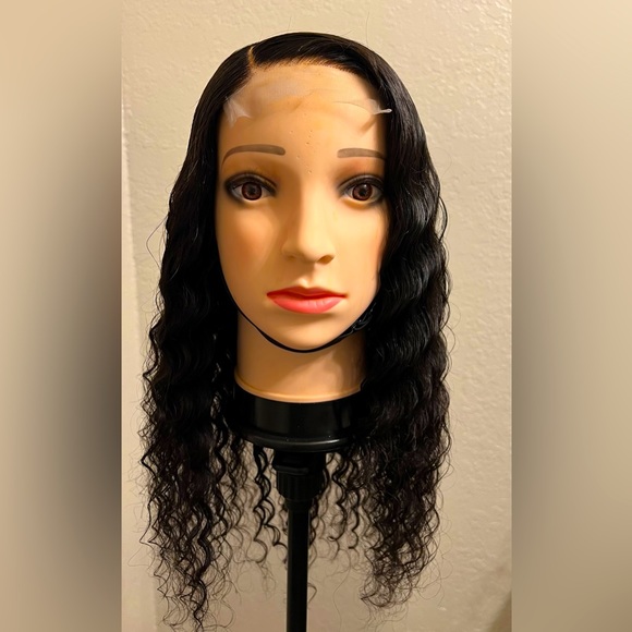 Deep wave 4x4 virgin human hair